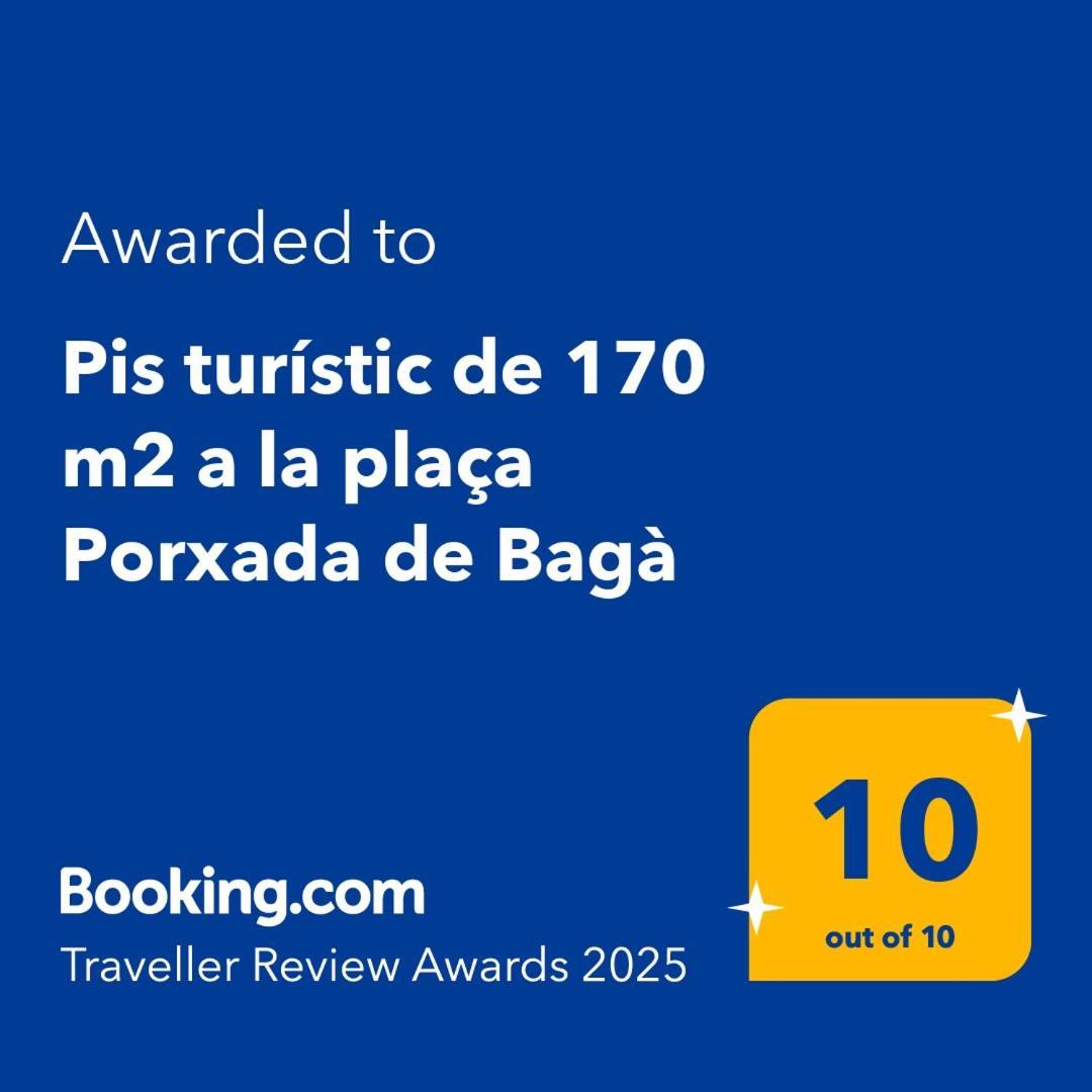 Pis Turistic De 170 M2 A La Placa Porxada De Bagá Eksteriør bilde